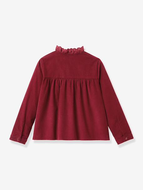 Long-sleeved shirt by CYRILLUS red 