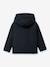 Leopard parka by CYRILLUS navy blue 