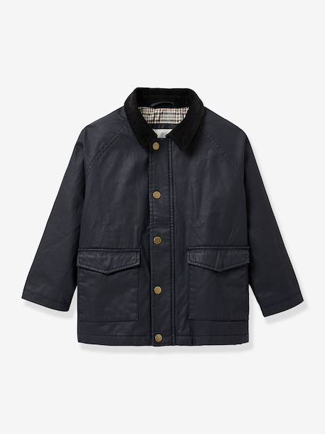 Hunting jacket by CYRILLUS navy blue 