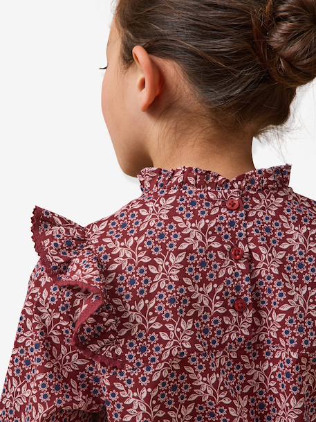Ophelia blouse by CYRILLUS red 