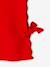 Sleeveless jumper for girls red 