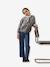 Striped trousers by CYRILLUS navy blue 