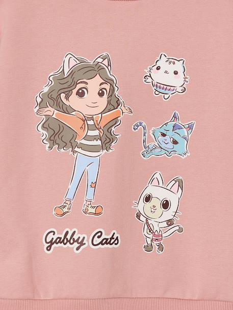 Gabby sweatshirt for girls mauve 