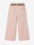Wide-leg trousers for girls camel+rosy 