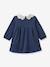 Fleece dress by CYRILLUS navy blue 