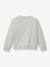 Sweatshirt Cool Team for girls by CYRILLUS grey 