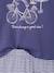 Pack of 2 long pyjamas for girls slate blue 
