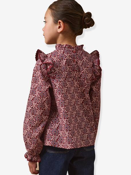 Ophelia blouse by CYRILLUS red 