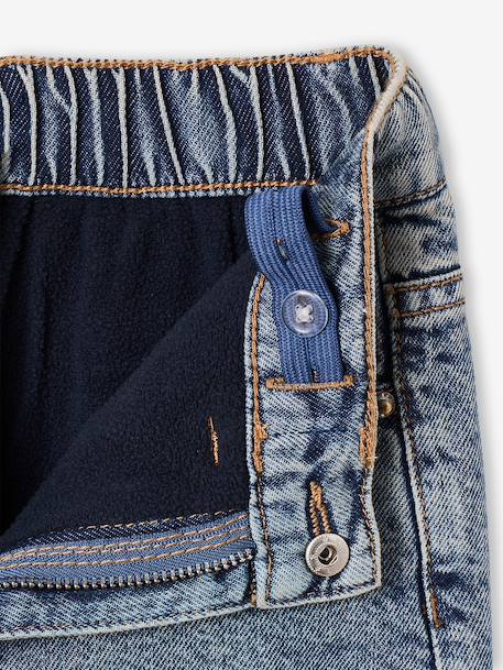 Wide-leg jeans for girls medium blue 