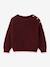 Pearl knit jumper by CYRILLUS bordeaux red 