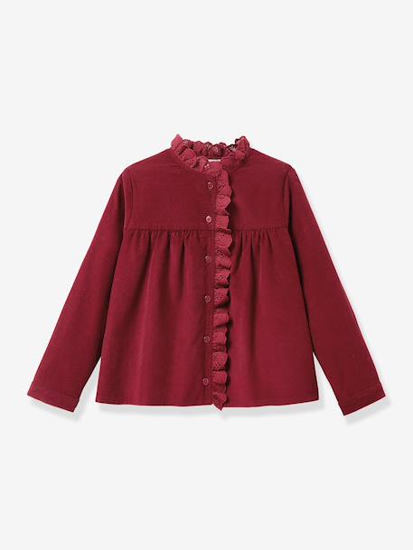 Long-sleeved shirt by CYRILLUS red 