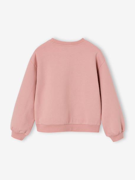 Gabby sweatshirt for girls mauve 