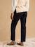 Maternity mom jeans black denim+stone 