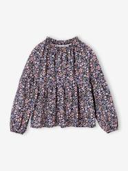 -Printed blouse for girls