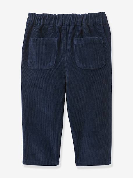 Trousers for baby by CYRILLUS navy blue 