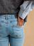 Maternity mom jeans black denim+stone 