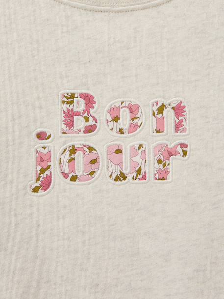 Bonjour sweatshirt by CYRILLUS ecru 