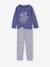 Pack of 2 long pyjamas for girls slate blue 