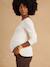 Maternity long-sleeved T-shirt Lucie ecru 