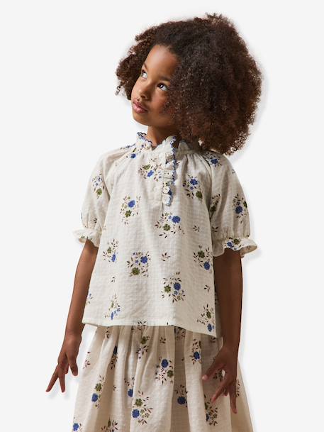 Rosa blouse by CYRILLUS rose 