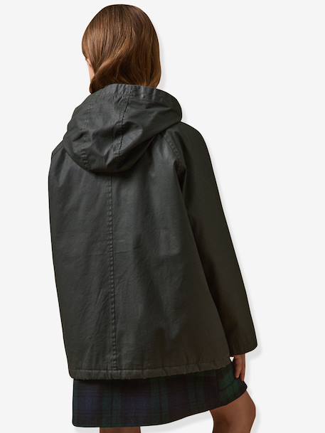 Quilted coat by CYRILLUS navy blue 