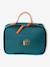 Boy's personalised snack bag in polyester dark green 