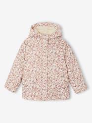 -Lined raincoat for girls
