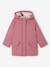 Raincoat with Sherpa Lining for Girls anthracite+green+indigo+mauve+multicoloured 