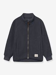 Boys-Teddy fleece jacket with zip for children MATCEDRIC MINI A TURE