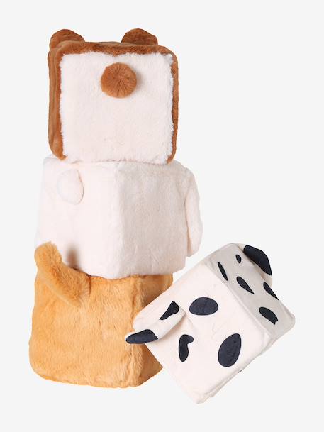 Big Family animal stacking cubes multicoloured 