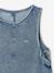 Pinafore dress for girls medium blue 