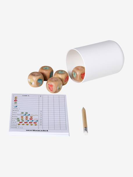 FSC®100%  wooden Yahtzee game wood 