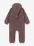 Teddy fleece pramsuit MATADEL Baby MINI A TURE night blue+plum 