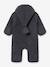 Teddy fleece pramsuit MATADEL Baby MINI A TURE night blue+plum 