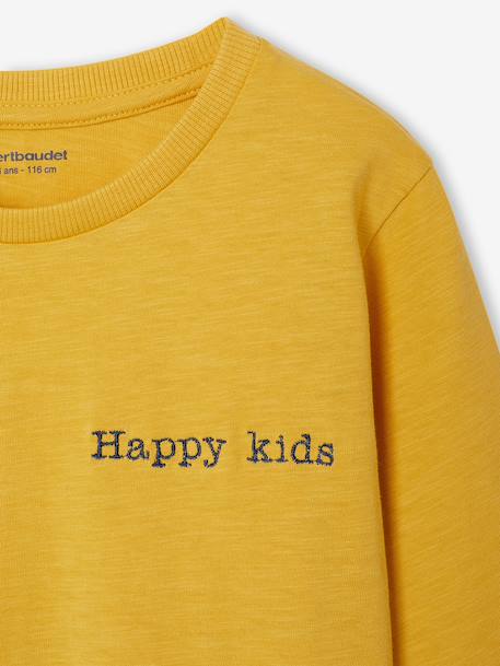 Long Sleeve Colour Top for Boys Blue+fir green+Green+pale yellow+red+yellow 