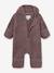 Teddy fleece pramsuit MATADEL Baby MINI A TURE night blue+plum 