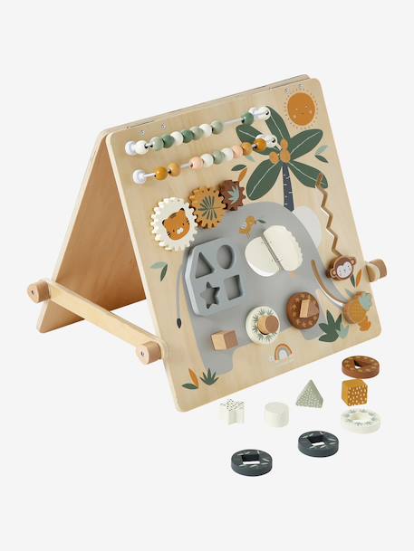 Double-Sided Activity Board in FSC®100% Wood, Tanzania white 