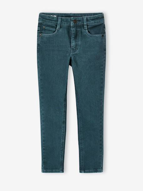MEDIUM Hip, MorphologiK Slim Leg Coloured Trousers, for Boys beige+black+clay beige+night blue+petrol blue+rust+tomato red 