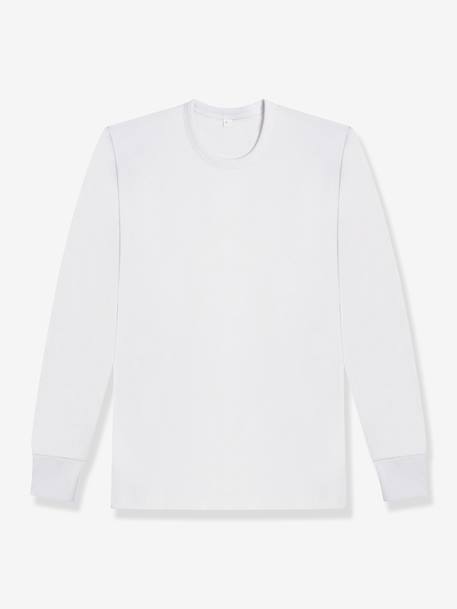 Thermal T-shirt D257 by DIM grey+white 