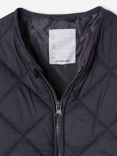 3-in-1 detachable parka for girls blush+navy blue 
