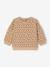 Sweatshirt with leopard print taupe+vanilla 