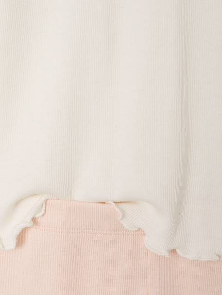 Pack of 2 long-sleeved pyjamas for girls pale pink 