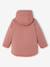 3-in-1 detachable parka for girls blush+navy blue 