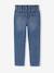 Paperbag trousers for girls deep blue+medium blue 