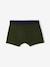 Pack of 5 boxers for boys khaki 