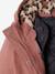3-in-1 detachable parka for girls blush+navy blue 