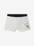 Pack of 5 boxers for boys khaki 