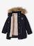 3-in-1 Parka with Hood for Girls black+GREEN DARK SOLID+grey green+khaki+PURPLE MEDIUM SOLID+sage 