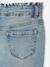 Slim-fit jeans for girls light blue+medium blue 