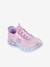 Trainers 303735LC Lights Sparkle by SKECHERS rose 